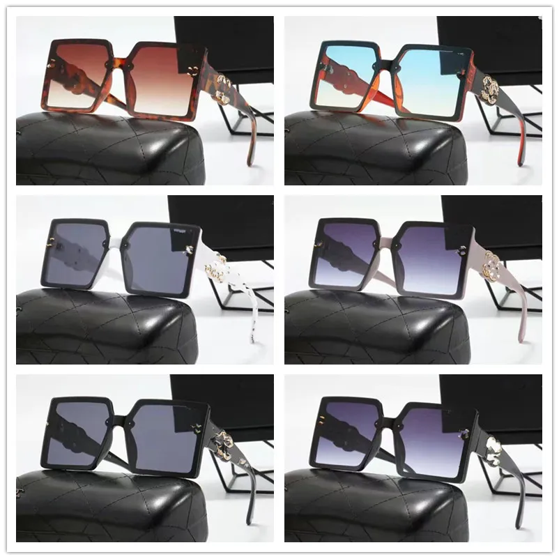 Lunettes de soleil de luxe de créateur Lunettes de soleil UV400 résistantes aux UV Lunettes de soleil mode pour femmes Lunettes de soleil pour hommes avec lunettes de soleil