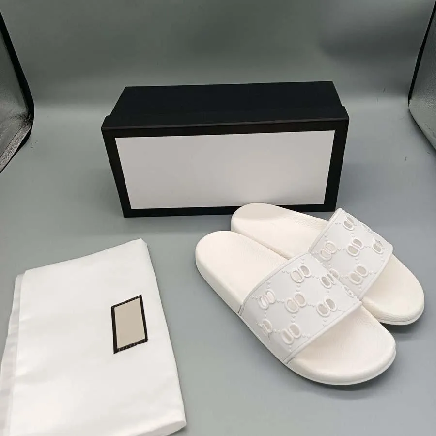 Designer glider kvinnor man tofflor märke sandaler äkta läder flip flop lägenheter glida avslappnade skor sneakers stövlar av bagshoe1978 54