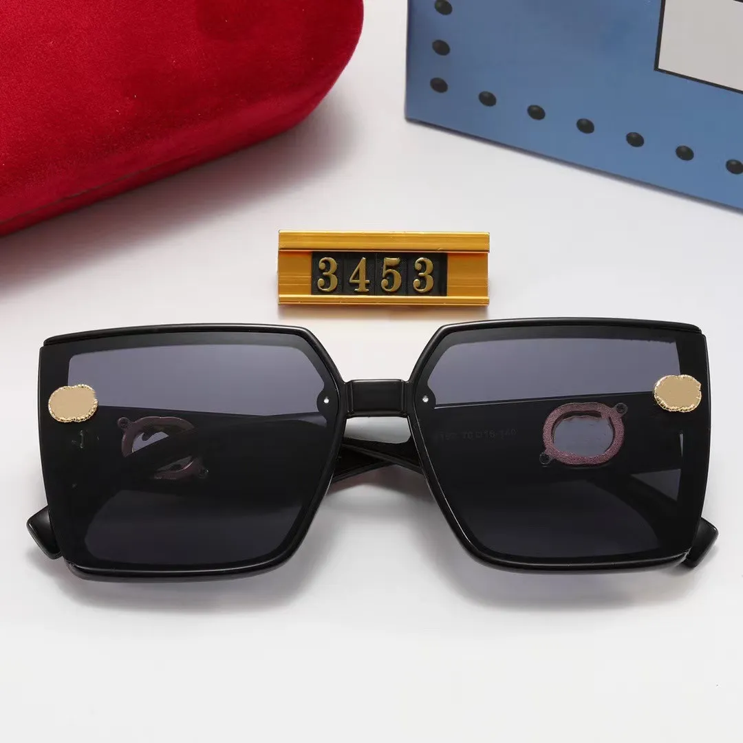 2023 Lüks Tasarımcı Marka Güneş Gözlüğü Tasarımcı Güneş Gözlüğü Yüksek Kaliteli gözlük Kadın Erkek Gözlük Bayan Güneş camı UV400 lens Unisex Kutusu ile