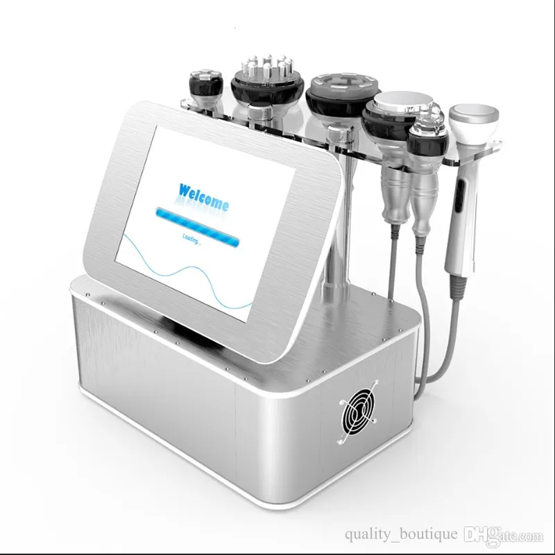 6 In 1 Portable Slim Equipment 2 0 Cavitation Ultrasonic Radio Frequency Bipolar Quadrupole Multipolar Pon Skin Care Machine