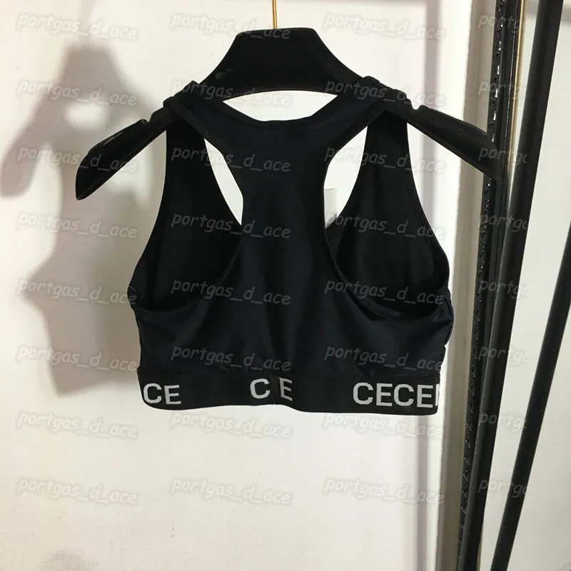Agasalho feminino preto sem mangas sem mangas para ioga conjunto de roupas esportivas de secagem rápida 219L