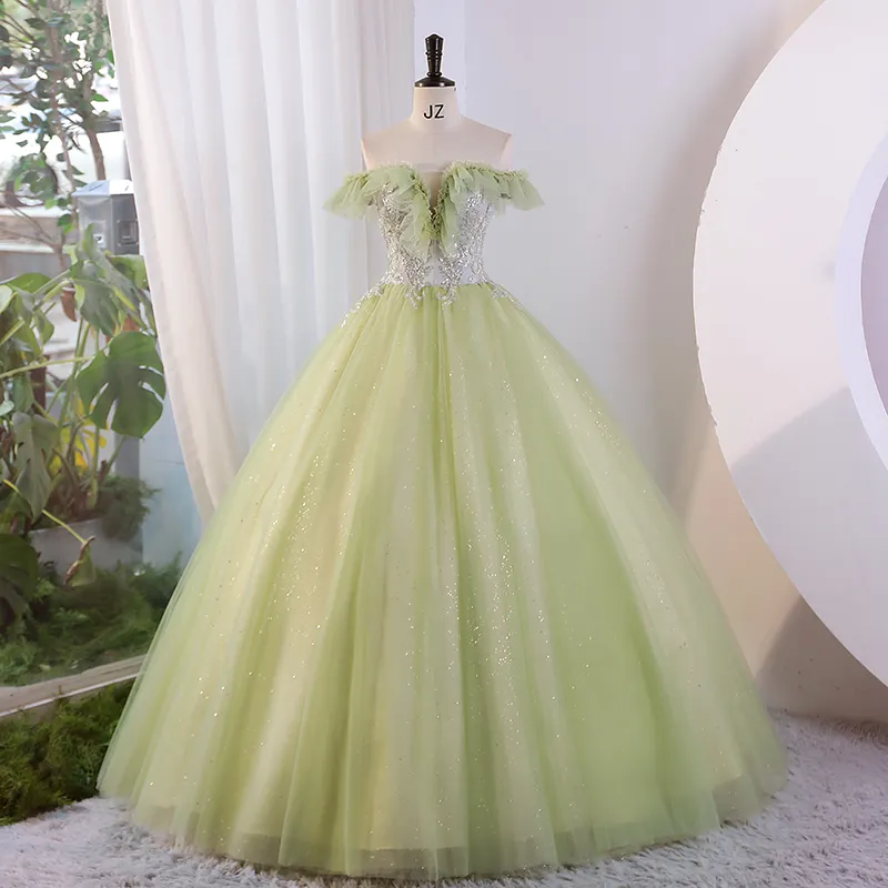 Light green shop vintage dress