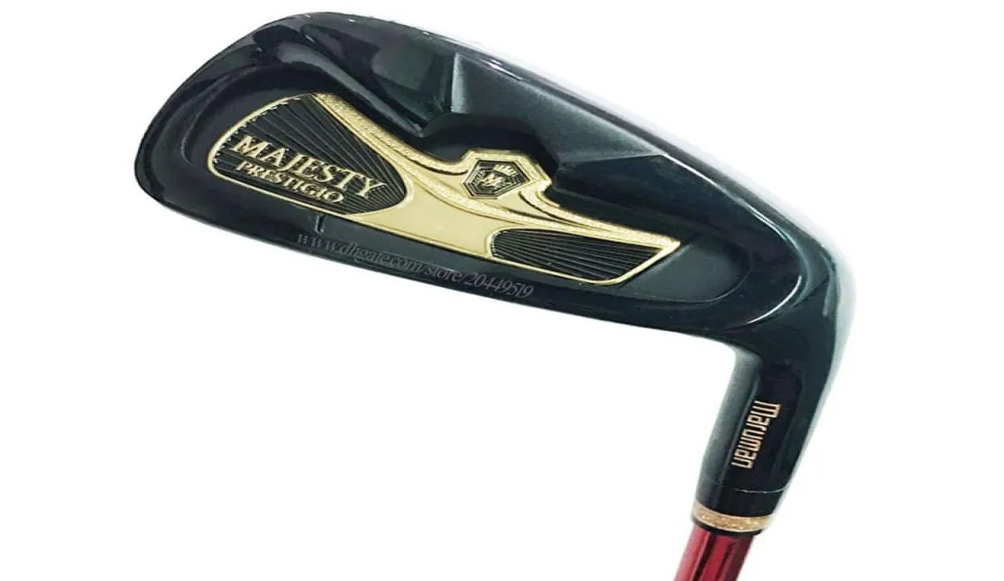 Men Golf Clubs Maruman Majesty Prestigio 9 Irons Set 59 10 P As Iron Club R of S Graphite Shaft3256863