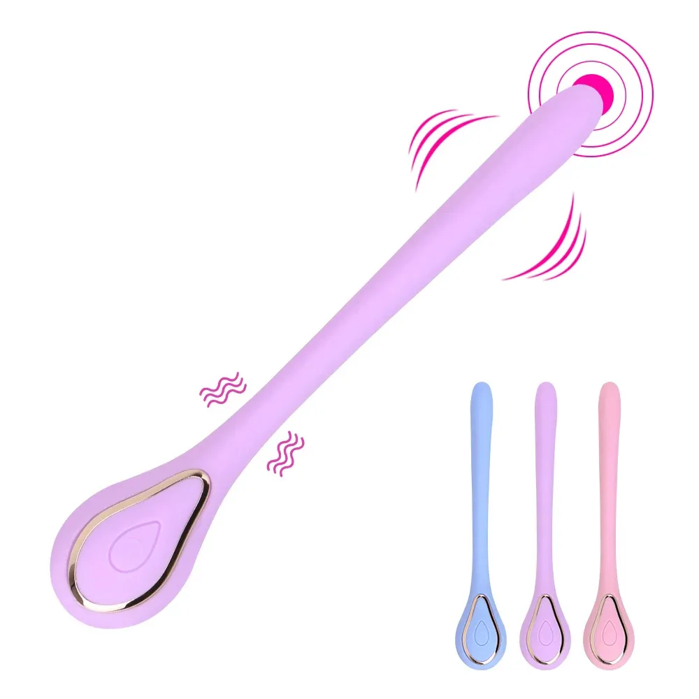 Slanke vibrator voor vrouwen clitorisstimulator anale toy_voghion.com