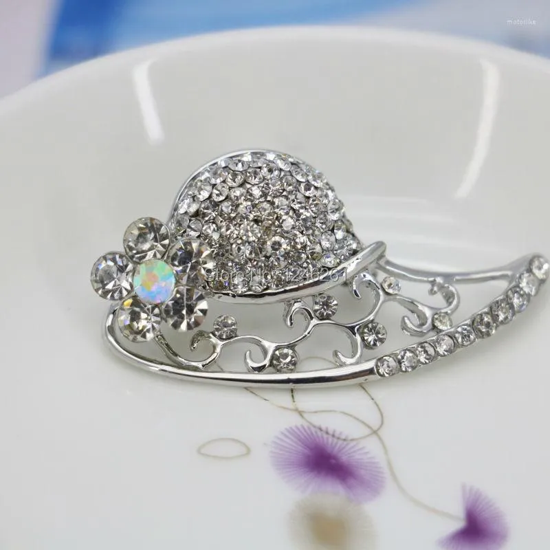 Broches brillant strass broche broches chapeau broche fleur cristal verre perlé pour femmes filles accessoires ornements 23 44mm