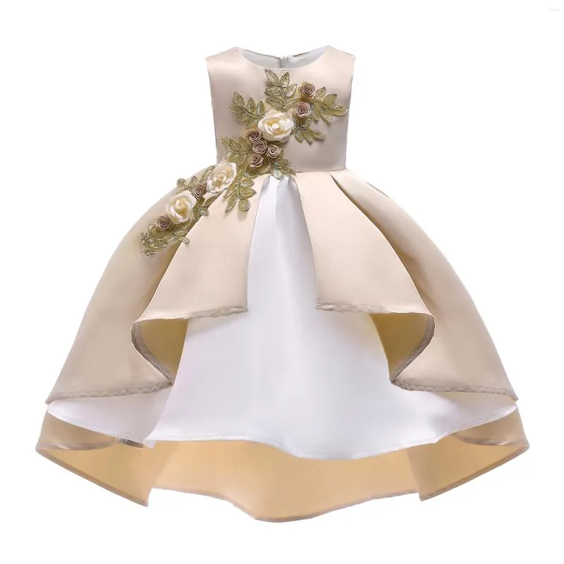 Children's Party Dress for Girls Ages 2-9 Years Old Summer Ball Gown with  Appliques and V-Neck Collar from Dhgate Girl's Dresses - price 35.17