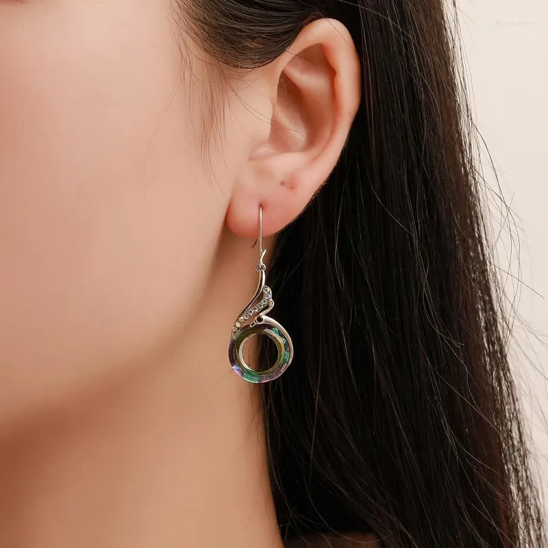Dangle Earrings Vintage Multicolor Stone Jewelry For Women Retro Ethnic Tribal Drop Earring Statement Accessories