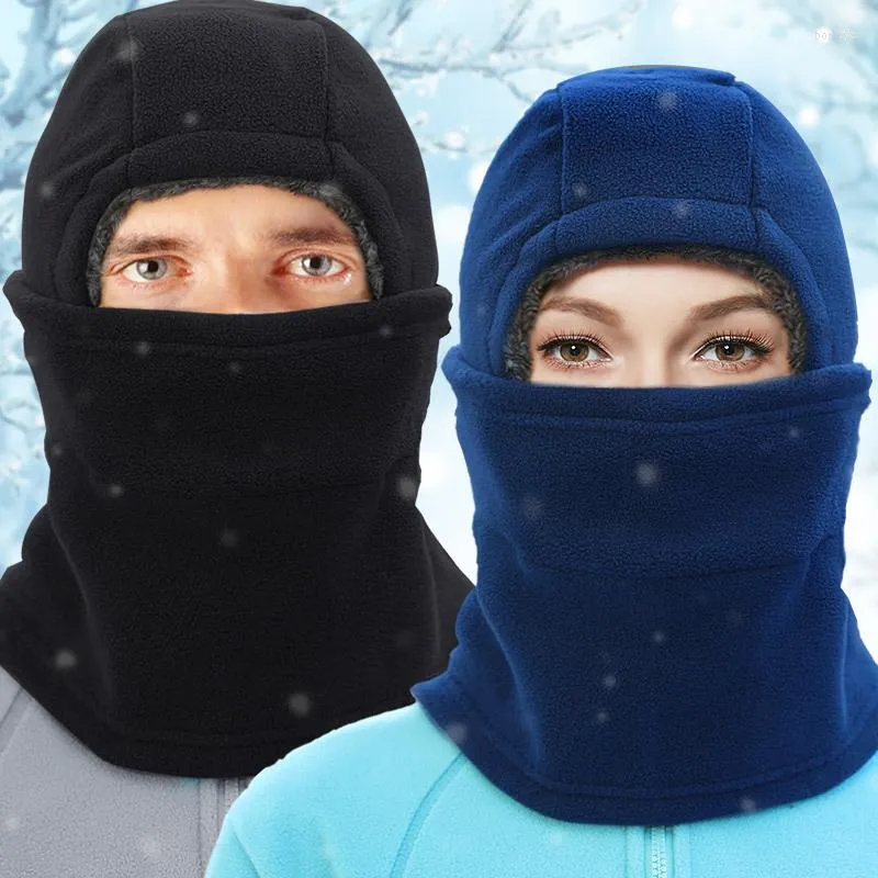 Motorfiets helmen nek fleece ademende balaclava's hoed hoofddeksel winter skiën oor winddicht warm masker fiets sjaal