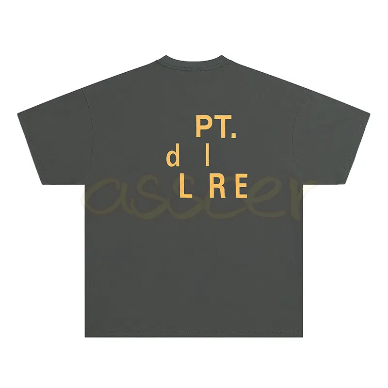 Erkek Tasarımcı T Gömlek Casual Kısa Kollu Moda Mektup Baskı Yüksek Kaliteli Erkek Kadın Hip Hop Tees Boyut S-XL
