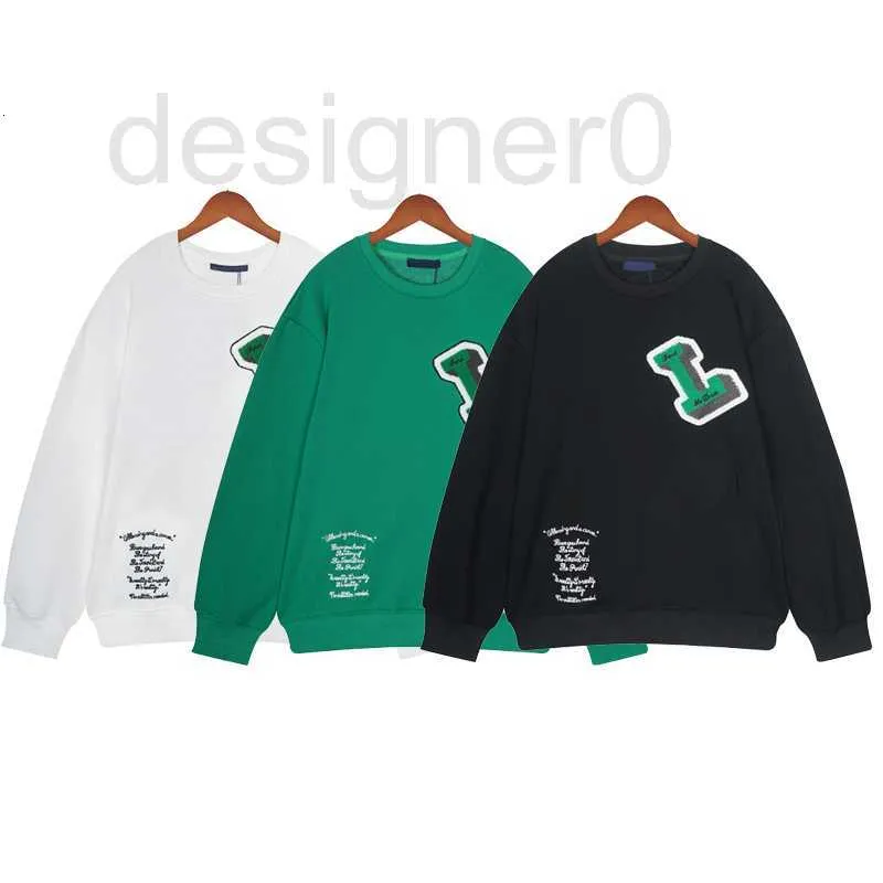 Erkek Hoodies Sweatshirts Popüler 2022 Erkek Hoodies Pullover Tasarımcısı Lüks Hoody Flock Flock Mektupları Pamuk Sweatshirt Casual Beyaz Siyah Yeşil Jumper 4S91