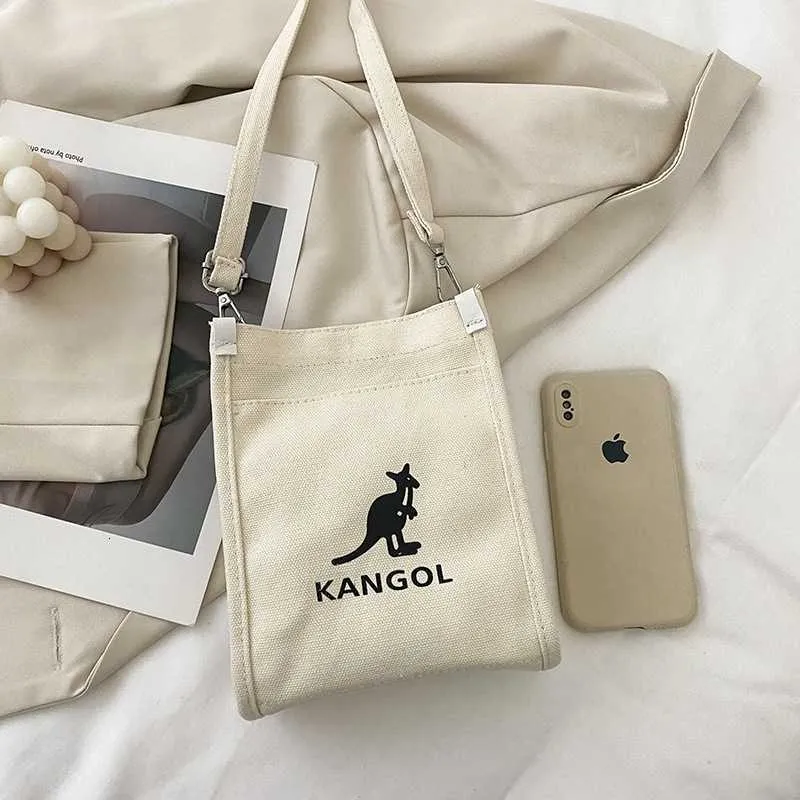 Kangol Women Backpack Mini Cell Bag Fashion Kangaroo Crossbody Telefon Mały kwadrat