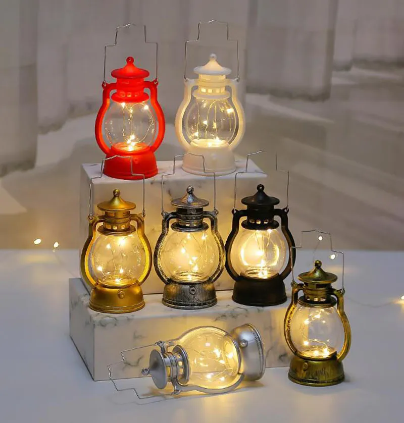 Party Supplies Vintage LED Kérosène LAMPE Huile Lanterne Classic Chambre LAMPE HURACANE LAMPE DÉCORATIVE LAMPE D'HUILE DÉCORT