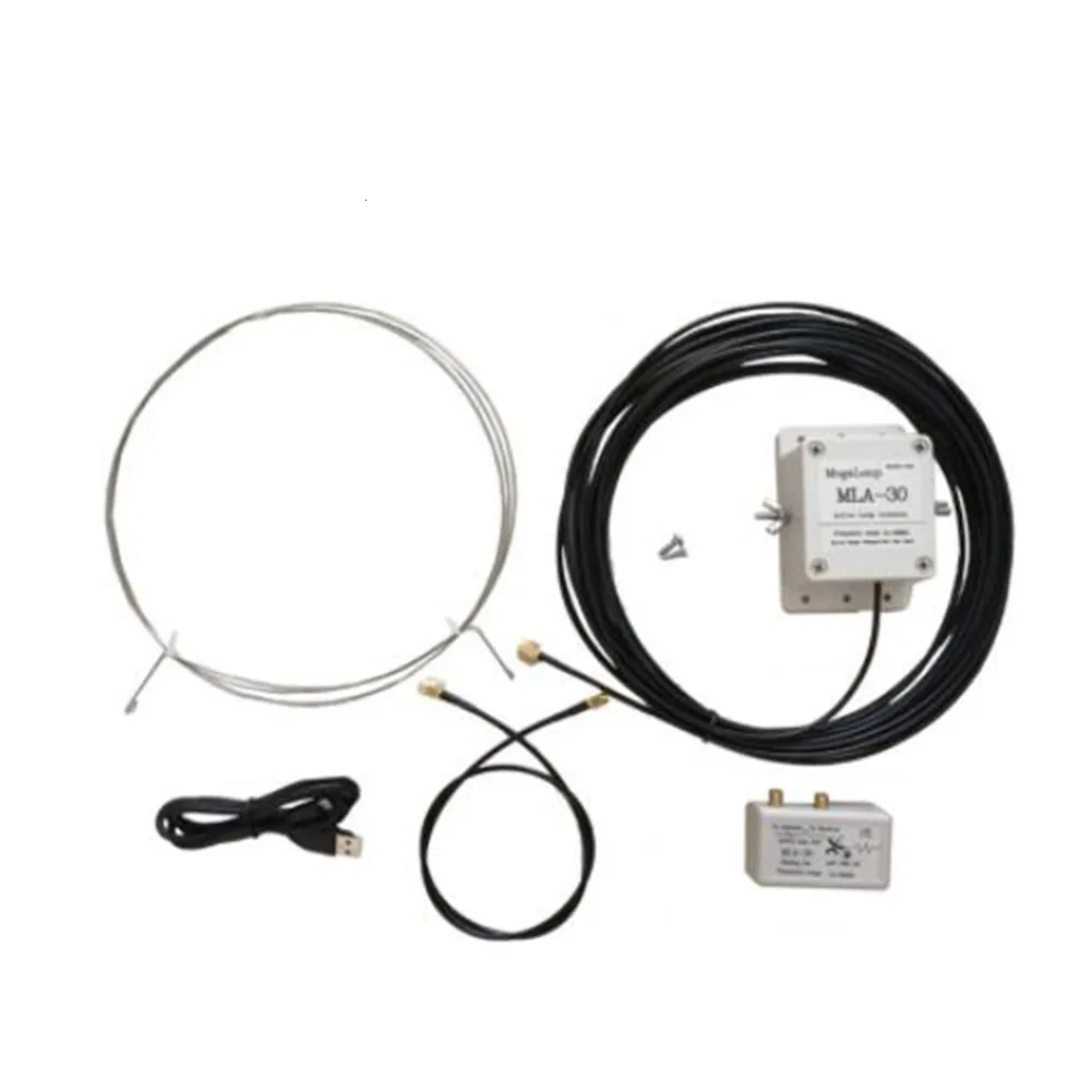 Projektoren MLA30 plus 0530 MHz Ring-Aktiv-Empfangsantenne SDR Loop Low Noise Medium Short Wave 230331