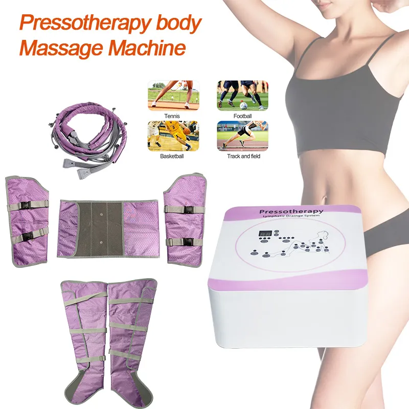 Pressione dell'aria di alta qualità Body Massager presoterapy dispositivo dimagrante pressoterapia pressoterapia macchina per uso domestico salone spa