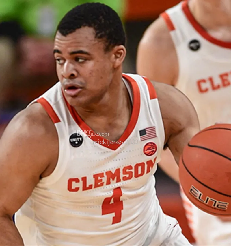 Clemson Tigers basketball throwback jersey