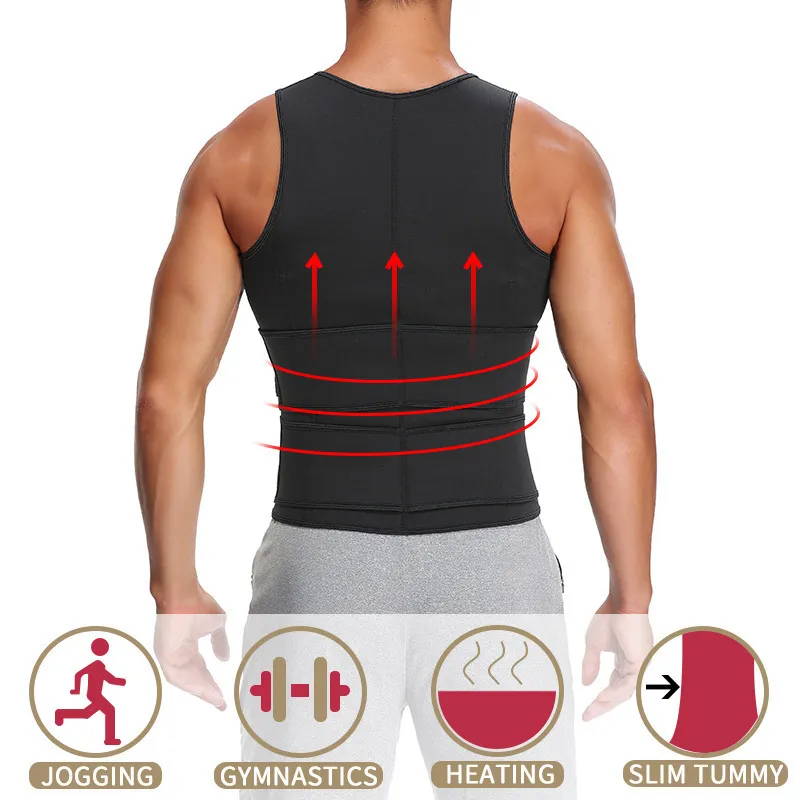 Neoprene sauna slimming waist trainer vest reviews hotsell