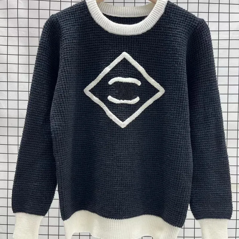 2023 Version avancée Pulls pour femmes France Vêtements à la mode Lettre C Graphique Broderie Mode Col rond Coach Channel Sweat à capuche Marques de luxe Pull Tops teww