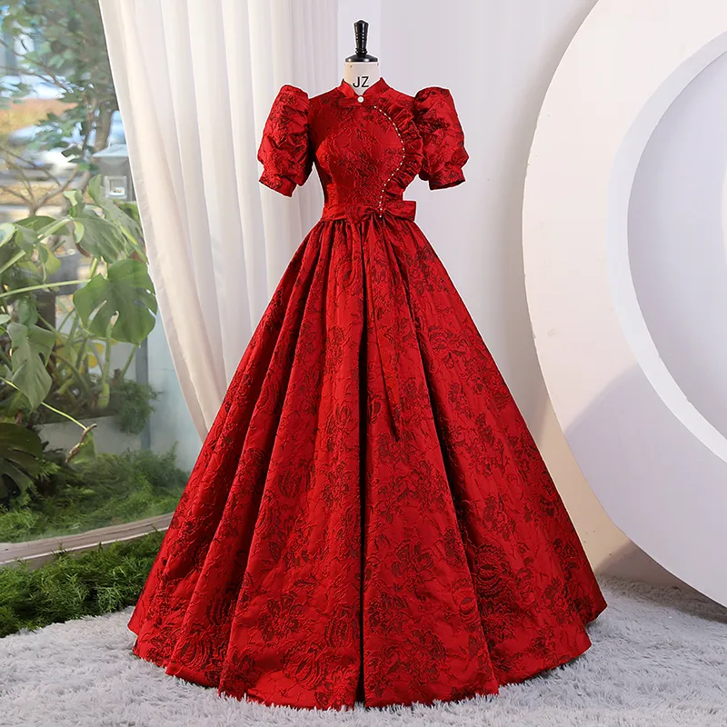 Red Bubble Sleeve Princess Vintage Theme Costume Rococo Court Ball Gown Medieval Renaissance Dress for Women from Dhgate Theme Costume - price 150.26 Red Bubble Sleeve Princess Vintage Theme Costume Rococo Court Ball Gown Medieval Renaissance Dress for Women from Dhgate Theme Costume - price 150.26