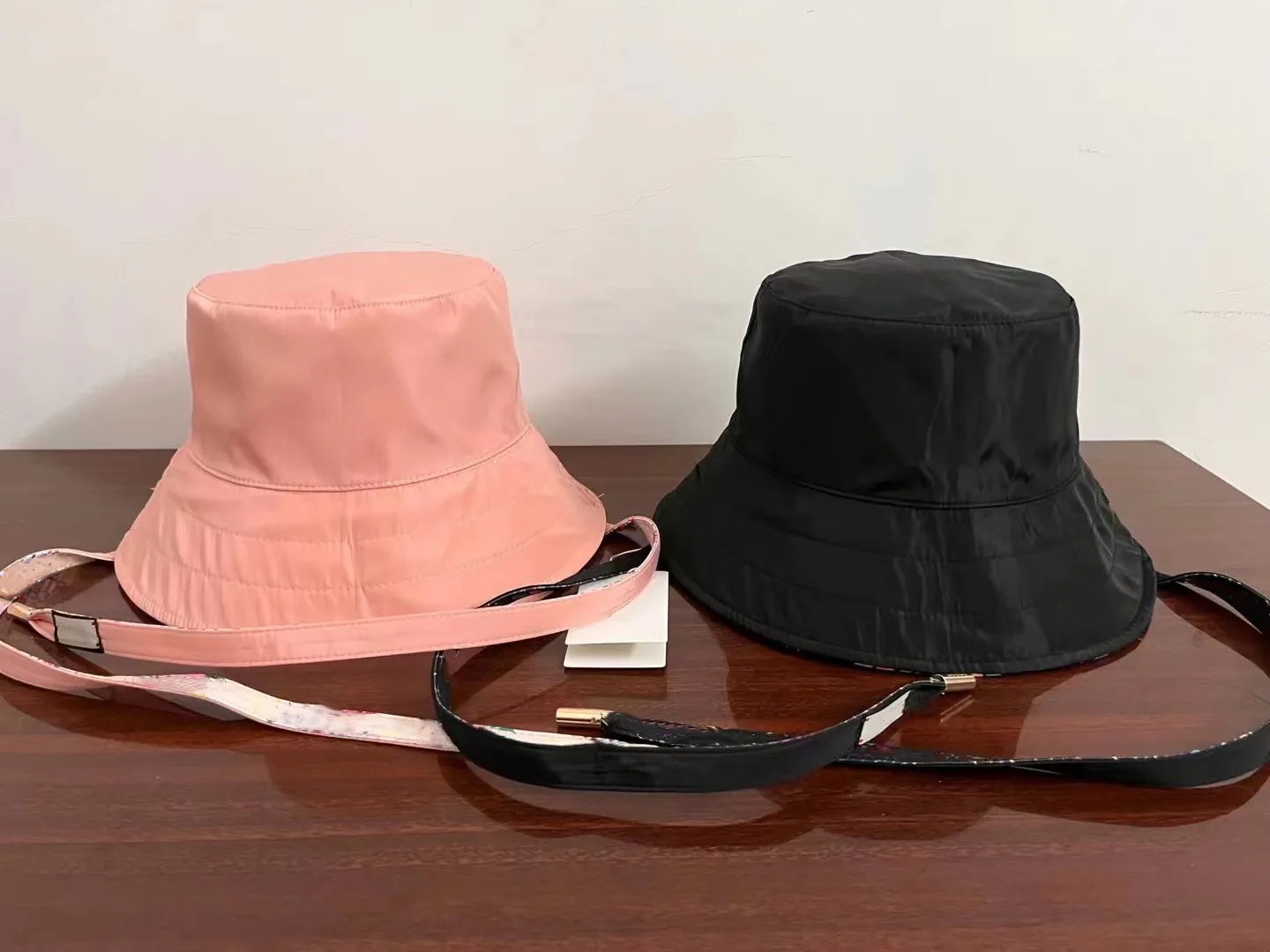 High-End doppelseitige Tetherpaar Eimer Hut Sonnenschutz großer Krempe Hut Fischer Hut Sonnenhüte für Männer und Frauen