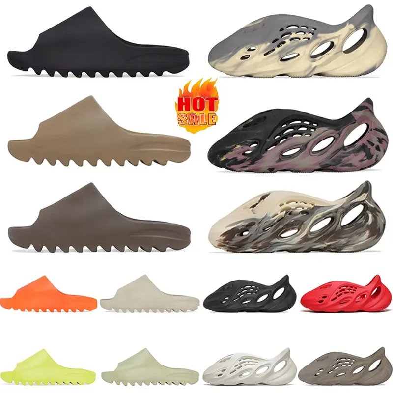 2024 Men Woman Designer Summer Slippers Onyx Black Pure Sandals Slide Slipper ockra Bone Harts Clog Desert Runner Sliders Carbon Runner Shoes 36,5-48,5