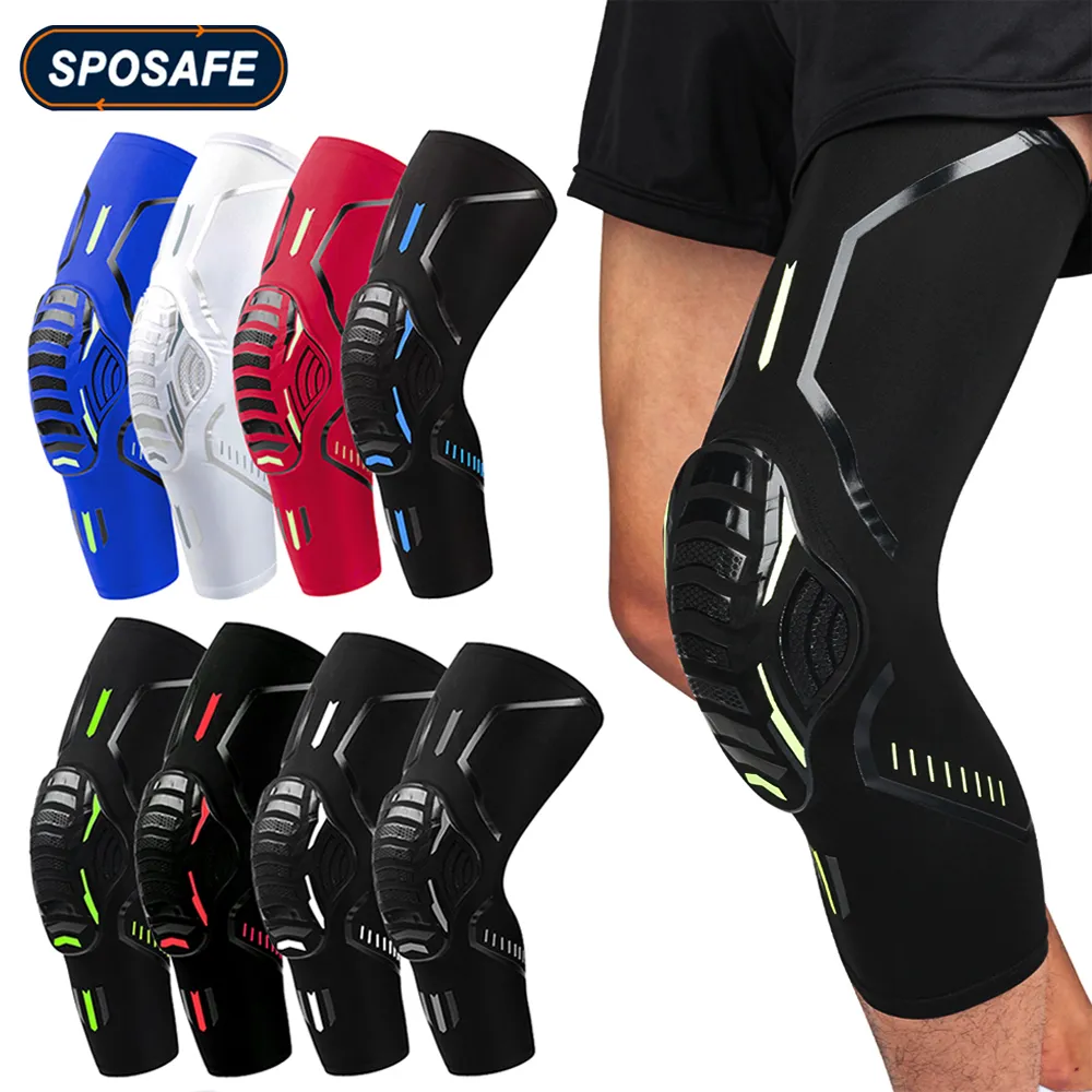 Elbow Kne Pads 2PCSpair Sport Crashproof Support Pad Brace Arm Leg Compression Hylsa utomhus Basketboll Fotbollscykelskydd 230331