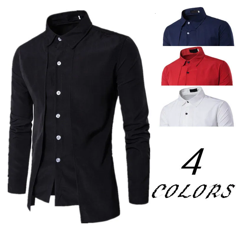 Camisas casuales para hombres Vestido para hombres Blanco Verano Fino Mezcla de algodón sin hierro Polo Tamaño asiático Manga larga para hombres Tallas grandes 3XL-8XL 230331