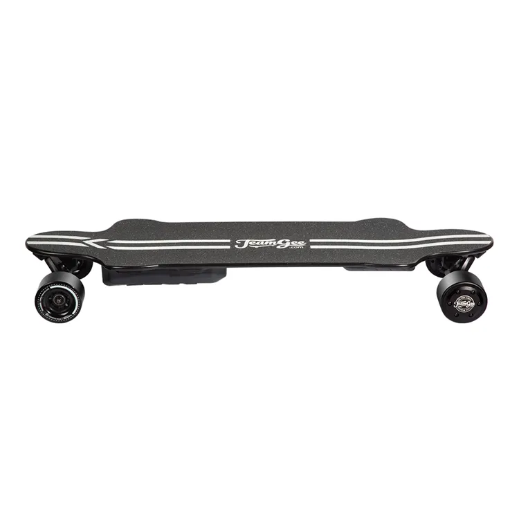 TeamGee H20 Electric Skateboard: Canadian Maple Deck, Long Board 