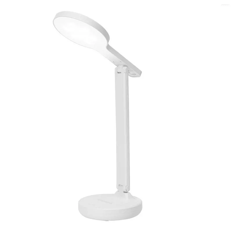 Lampade da tavolo Protezione per gli occhi Lampada ricaricabile a LED Regolazione flessibile da 180 gradi Luce per la cura per il lavoro di studio scolastico a casa