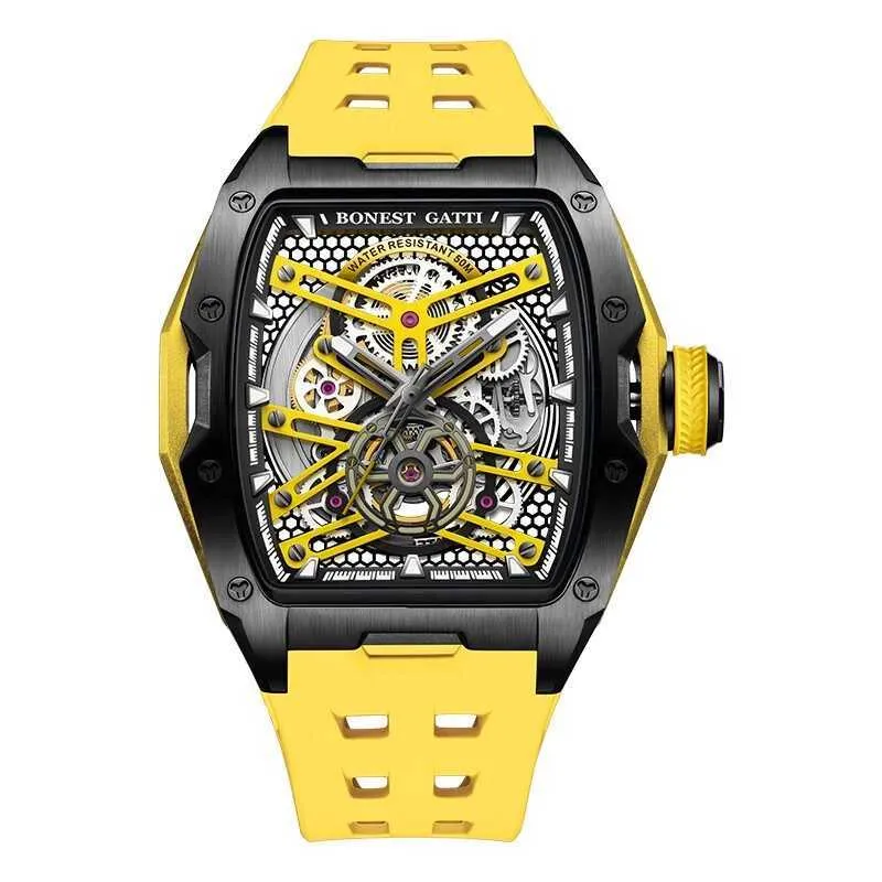 Mill Mechanical Movement Luxury Watch Bonest Gatti German Mens