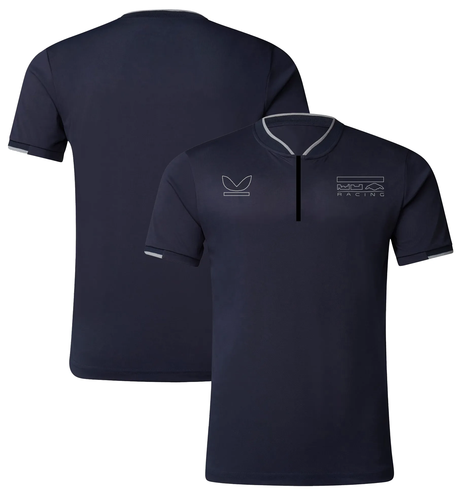 F1 racing terno 2023 nova equipe de manga curta lapela camiseta verão camisa polo plus size personalização de manga curta para homem e mulher