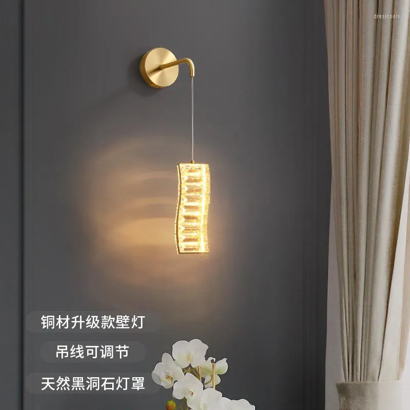 Wall Lamp Antique Bathroom Lighting Black Sconce Bed Smart Waterproof For Lamps Reading