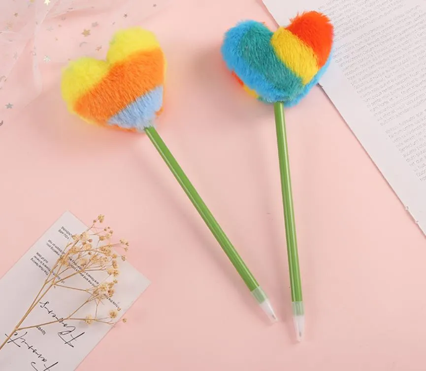 Sherr Valentine's Day Heart Shaped Pens Bulk 1 Mm Black Gel Ink Rollerball Heart Pens For Valentine's School Classroom Exchange Party Favor Supplies(72 Pcs