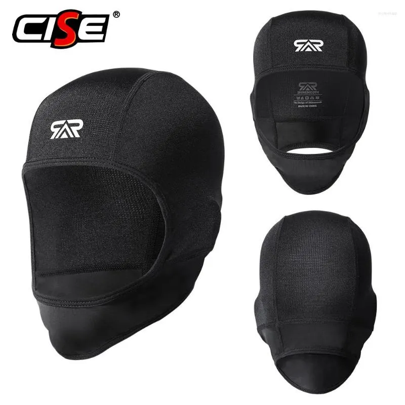 Caschi da moto Passamontagna traspirante Maschera integrale Estate Moto Biker Hood Casco Cap Moto Motocross Racing Riding Men