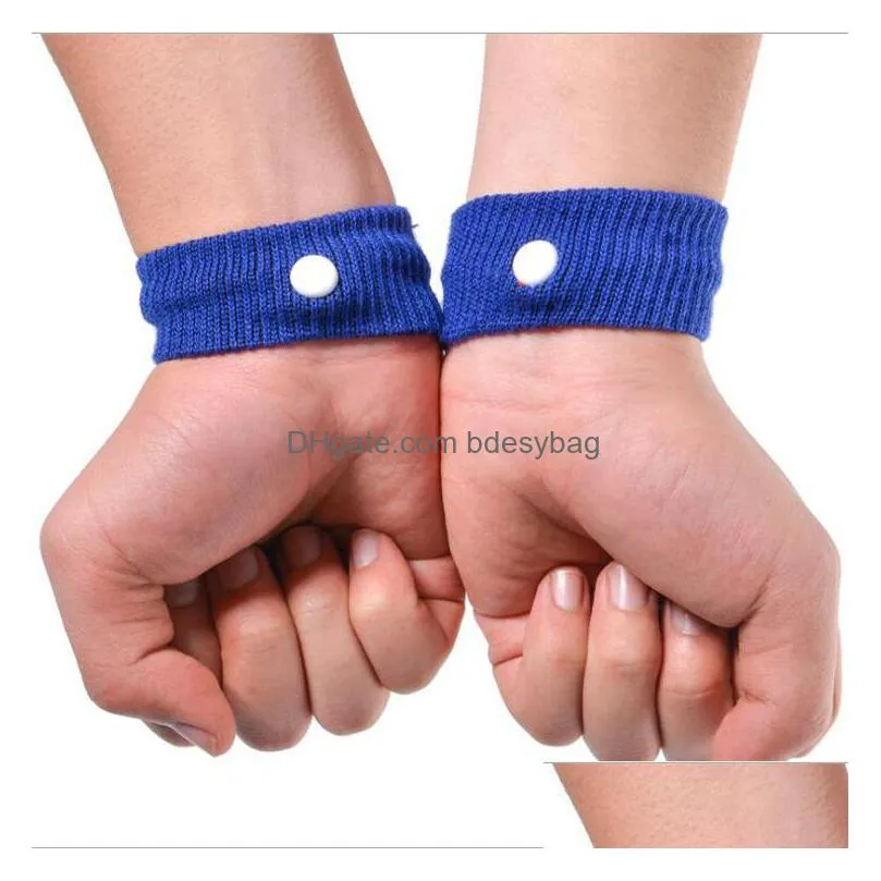 anti nausea wrist support sports cuffs safety wristbands carsickness seasick anti motion sickness motion sick wrist bands rre12639