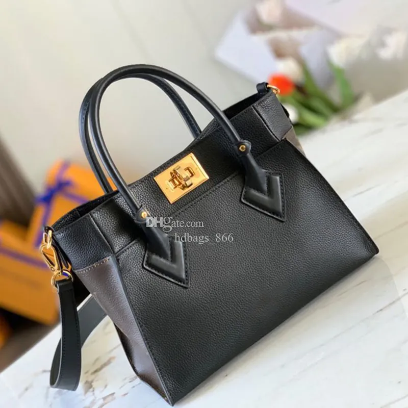Genuine Leather Designer Shoulder Bag 25CM Tote Handbag with Box 2024