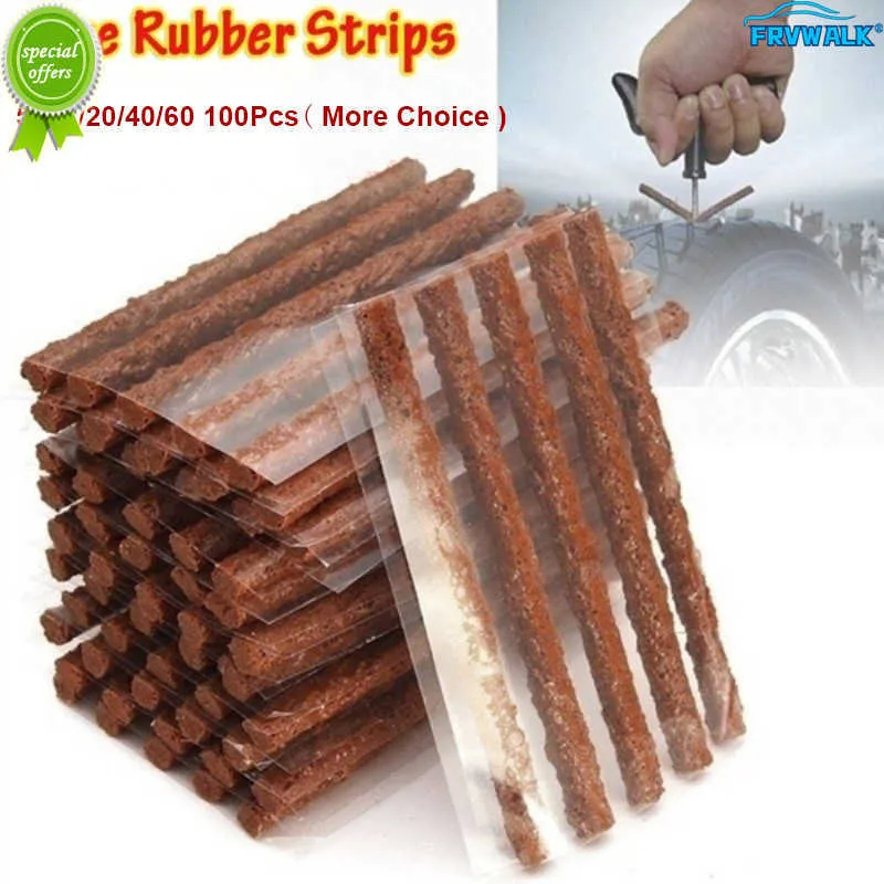 Rubber Seal Strips Car Tire Repair Kit: Tubeless Tire Puncture