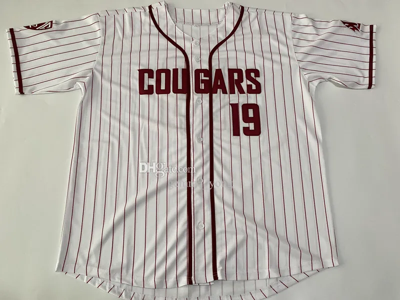 Ncaa College  State Cougars WSU Baseball Jersey Sam Brown Cam Magee Jonah Advincula Jacob McKeon Elijah Hainline Bryce Matthews Greg Fuchs Jake Harvey