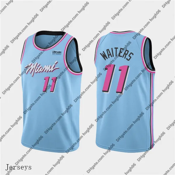 Custom Miami Heat Men Jersey 3 Wade 22 Butler 0 Leonard 11 Waiters 28 Iguodala 13 Adebayo 55 Robinson Hassan Jimmy Dwyane Goran