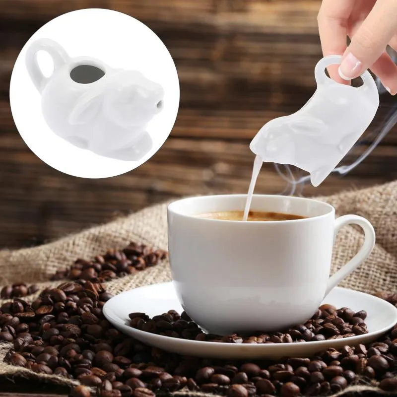 Amazon Crockery Set Mini Syrup Pitcher Sauce Jug Small White Ceramic