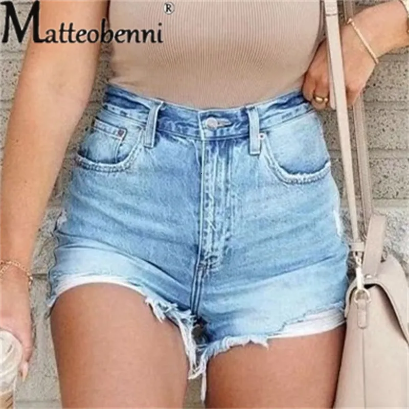 Denim three quarter shorts ladies discount