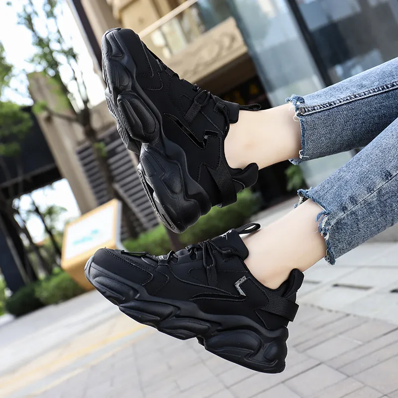 Trendy platform sneakers on sale