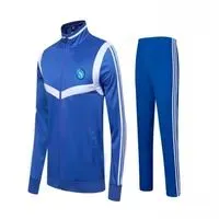 20-21 SSC Napoli Football Club Adult Kid Sportswear Men`s Jacket long sleeve football set245j