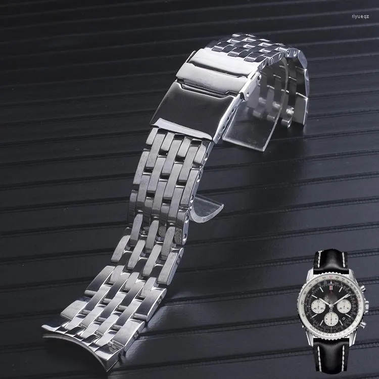 Wrist watch bands metal online