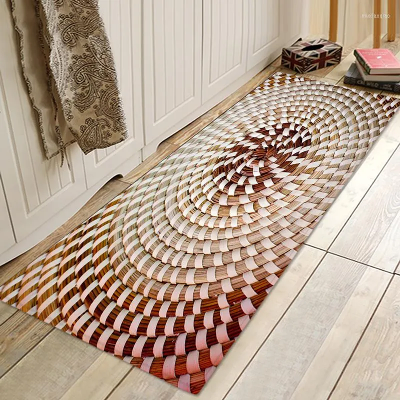 Mattor 2023 Bambu tyg 3D digital tryckning för vardagsrum sovrumsområde matta och matta heminredning tapeter alfombras para