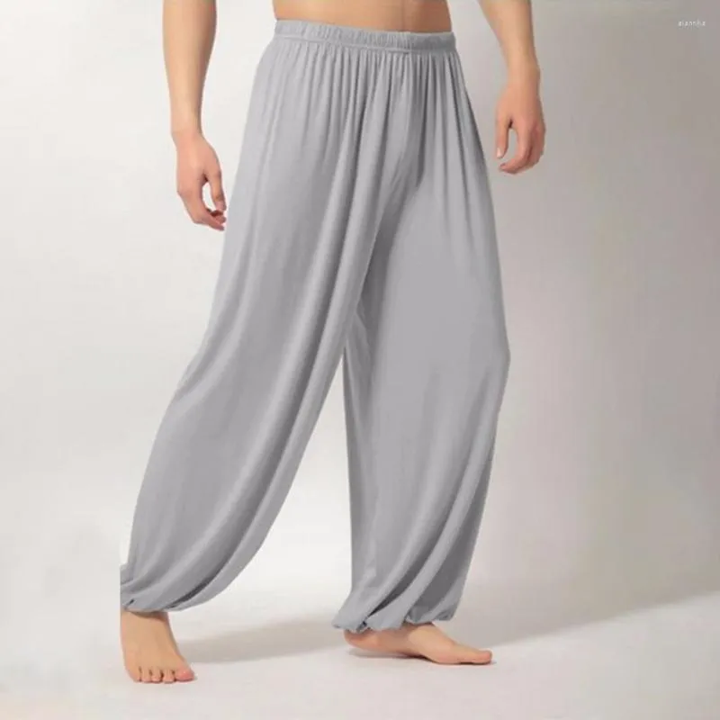Pantalons pour hommes été coton Tai Chi Arts martiaux Shaolin Wing Chun pantalon