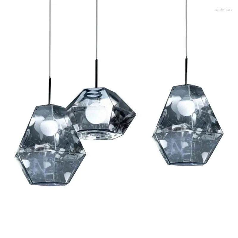 Chandeliers Modern LED Chandelier Nordic Diamond Fixture For Restaurant Clothing Store Bedroom Home Lighting PA0204