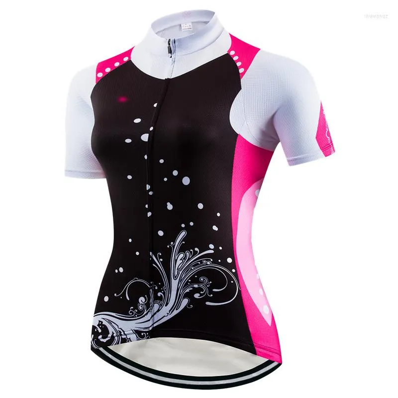 Vestes de course Weimostar Maillot de cyclisme chemise femmes été vtt vélo descente vélo Cycle porter à manches courtes vêtements Maillot