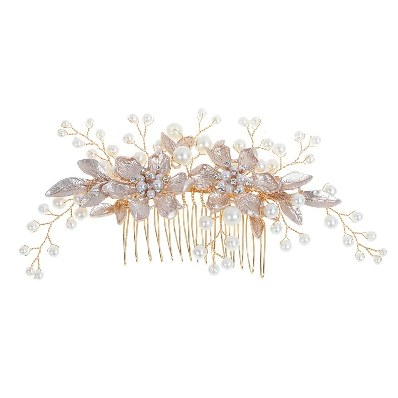 Cabelo de casamento Tiaras jóias de cabelo nupcial para mulheres liga de cabelo shinestone Hairpin Pin lateral Charm Gretos de festa de aniversário Jóias