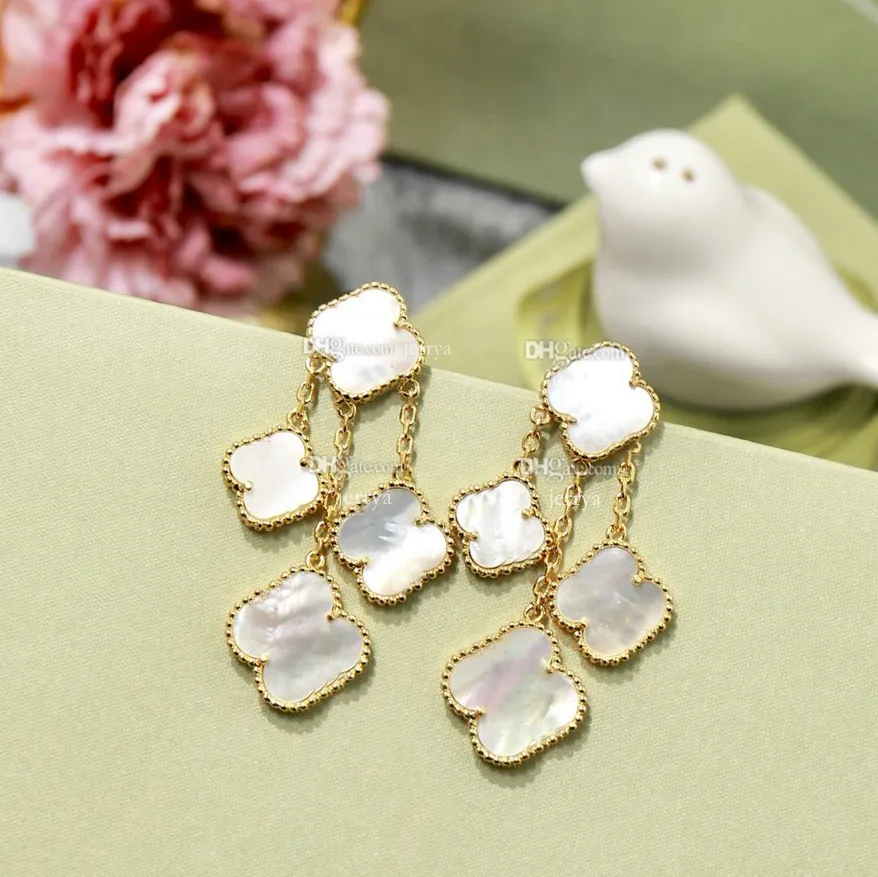 Clover earrings brand cheap