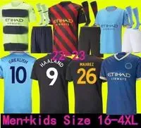 Soccer Jerseys HAALAND 22-23 ManCNEstER GREALISH SOCCER JERSEYS DE BRUYNE FODEN SPECIALPl 22 23MEN kids kit City TERLING MANS CITIES MAHREZ G.JESUS